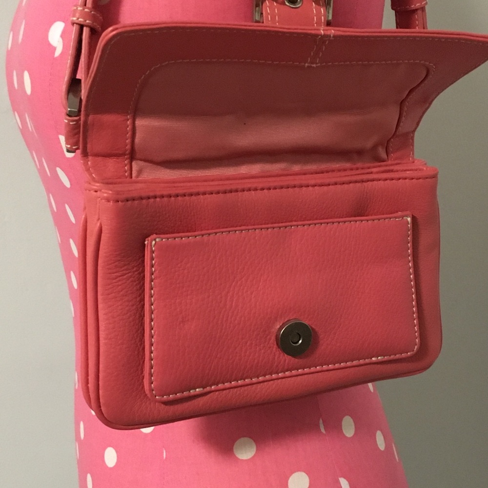 EUC Talbots Genuine Leather Shoulder Bag - Picture 3 of 6